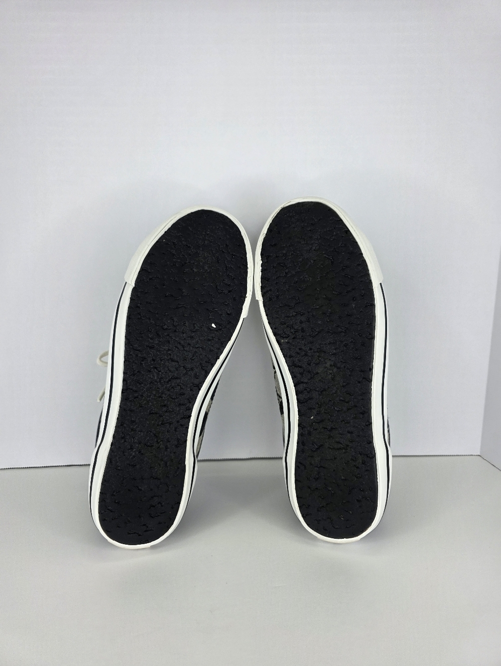 Y2K COACH Women's Francesca C Signature Logo Black Gray Sneakers Size 7.5B - Picture 14 of 16